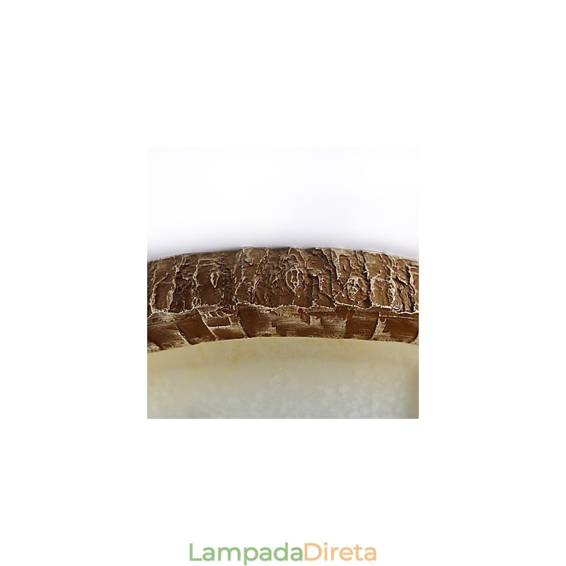 Lustre Mini Estilo Retrô Resina