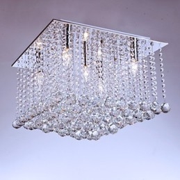 Montagem embutida Cristal Moderno Contemporâneo Metal