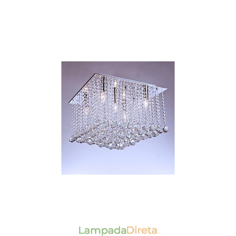 Montagem embutida Cristal Moderno Contemporâneo Metal