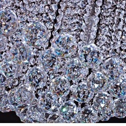 Montagem embutida Cristal Moderno Contemporâneo Metal