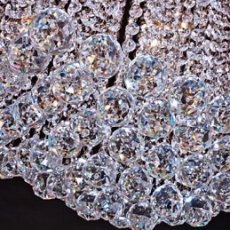 Montagem embutida Cristal Moderno Contemporâneo Metal
