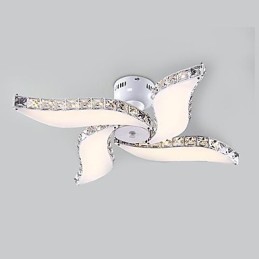Moderno Contemporâneo Cristal Metal Montagem Embutida