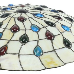 Luminária de teto estilo mediterrâneo 50 cm Iluminação de jardim