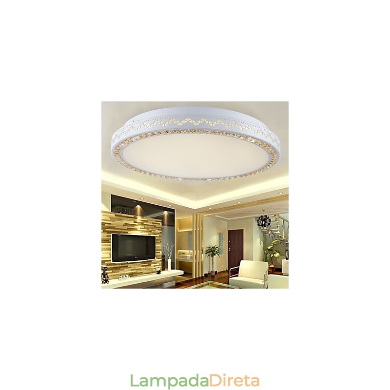 90~265V Montagem embutida Cristal Moderno Contemporâneo Metal Metal