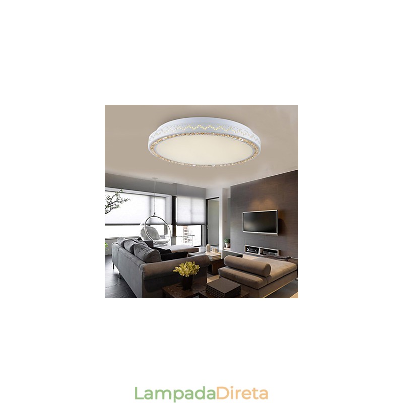 90~265V Montagem embutida Cristal Moderno Contemporâneo Metal Metal