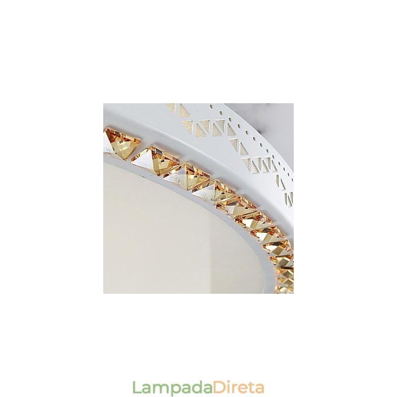 90~265V Montagem embutida Cristal Moderno Contemporâneo Metal Metal