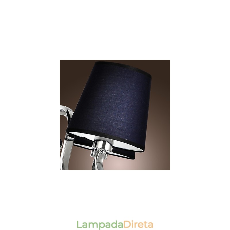 Lustre moderno contemporâneo tradicional clássico rústico chalé vintage ilha metal cromado jantar