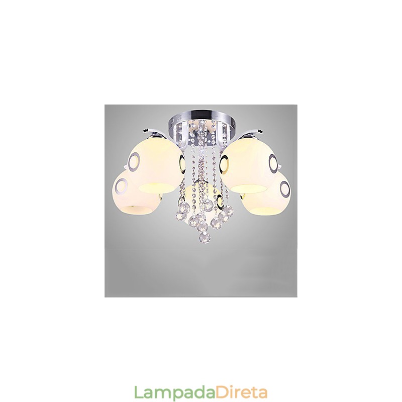 Montagem embutida Cristal Moderno Contemporâneo Vidro