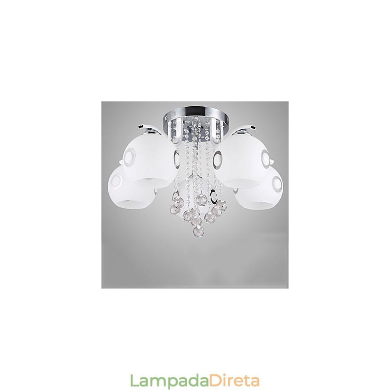 Montagem embutida Cristal Moderno Contemporâneo Vidro