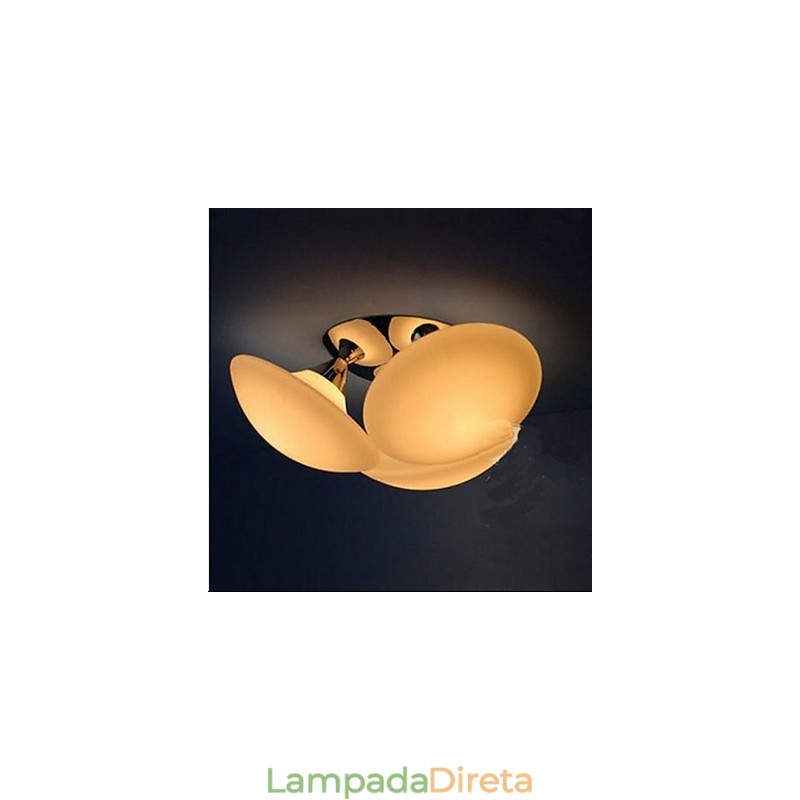 Iluminação de restaurante Luminárias de teto para crianças em pasta.