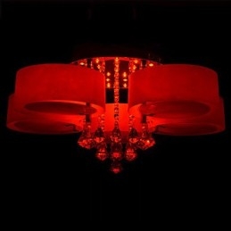 Controle remoto embutido Cristal incluído Moderno Contemporâneo