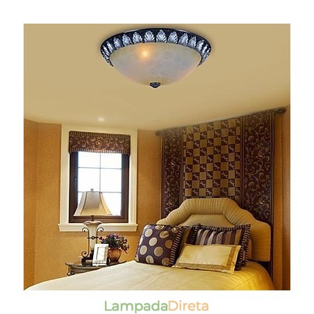 Padrão de luz de montagem embutida Resina de vidro Prata Escultura Europeia Clássico Padrão de luz de montagem embutida Resina de vidro Prata Escultura Europeia Clássico