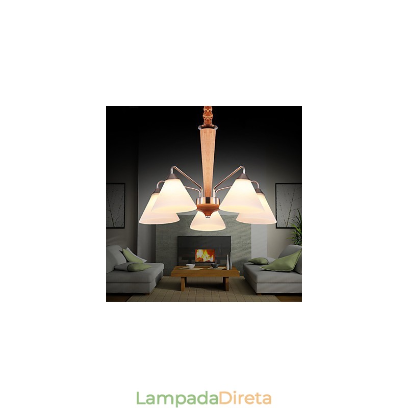 Montagem embutida Mini Estilo Moderno Contemporâneo Madeira Bambu