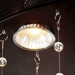 Moderno Semi Flush Mount com 3 luzes Butterfly Featured Shade