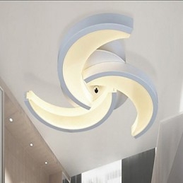 Iluminação de lustre de acrílico para ambientes internos