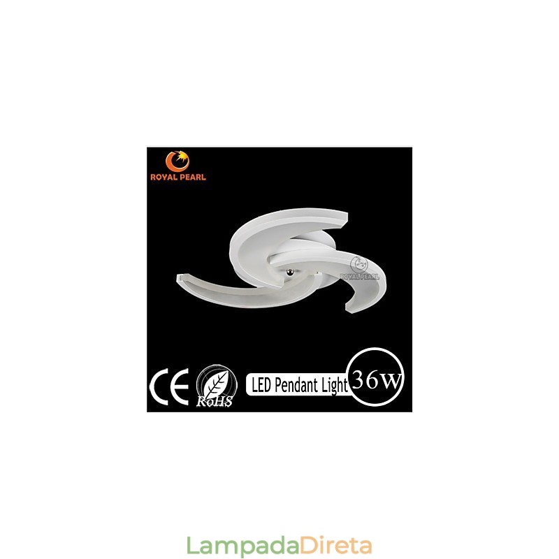 Iluminação de lustre de acrílico para ambientes internos