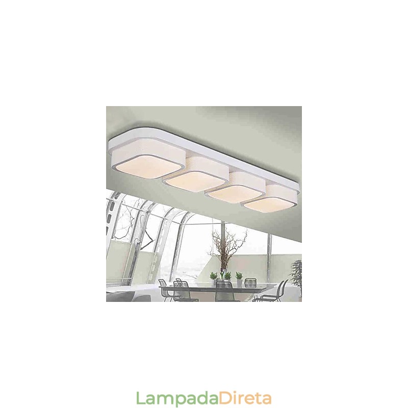 Montagem embutida de metal contemporânea moderna