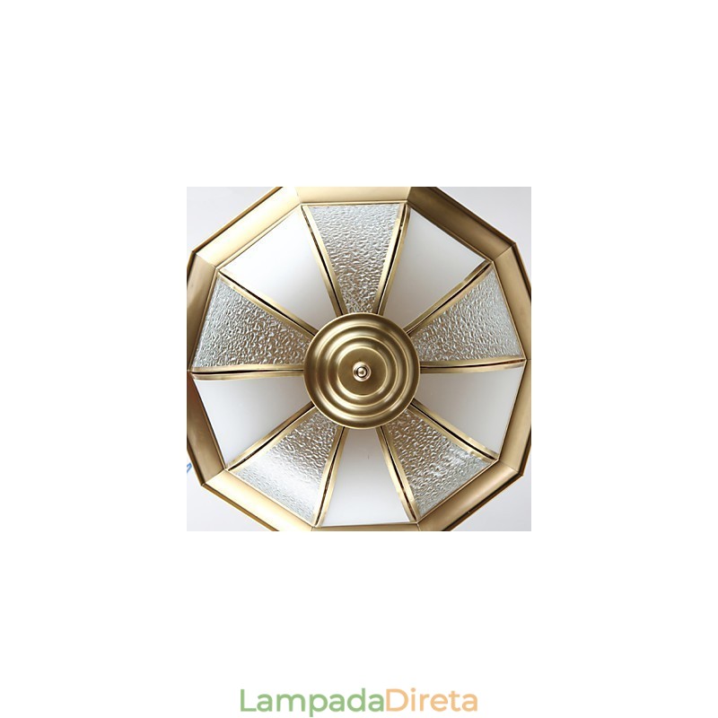 Montagem embutida Cristal Moderno Contemporâneo Tradicional Clássico Metal