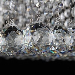 Moderno Contemporâneo Cristal Metal Galvanizado Montagem Embutida