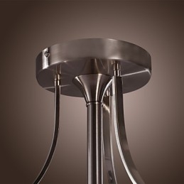 Moderno acrílico embutido com design de cilindro de 3 luzes