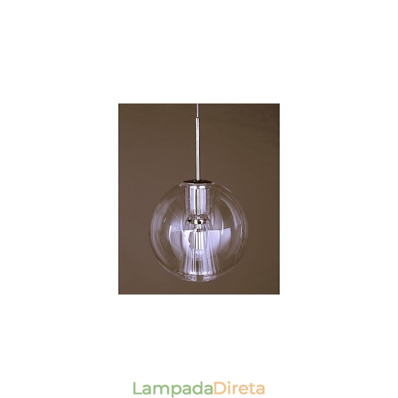 Luminária pendente moderna contemporânea tradicional clássica de metal cromado para crianças com 4 lâmpadas
