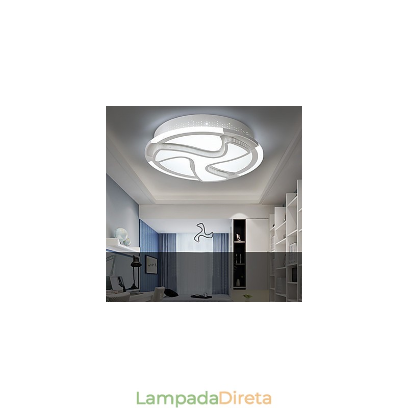 Montagem embutida Moderna Contemporânea Metal