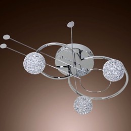 Moderno contemporâneo galvanizado montagem embutida