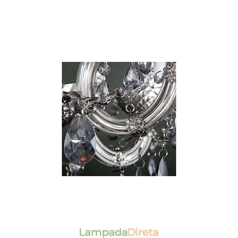 Moderno Contemporâneo Cristal Metal Montagem Embutida