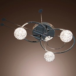 Moderno contemporâneo galvanizado montagem embutida