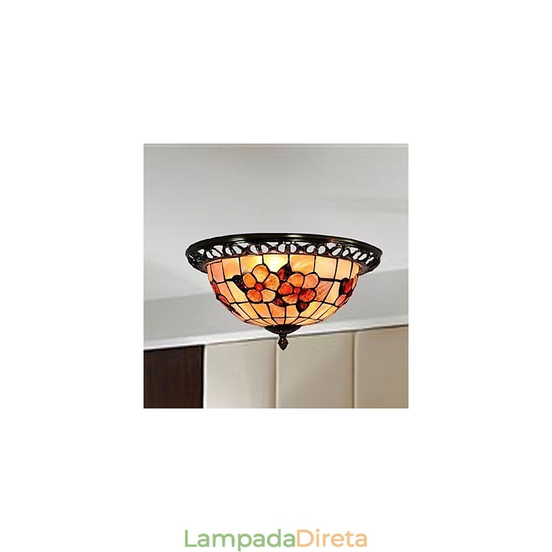 Montagem embutida em metal latão estilo mini
