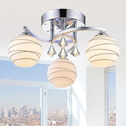 Luzes de teto de cristal Modern Simply Lamp Iluminação garantida