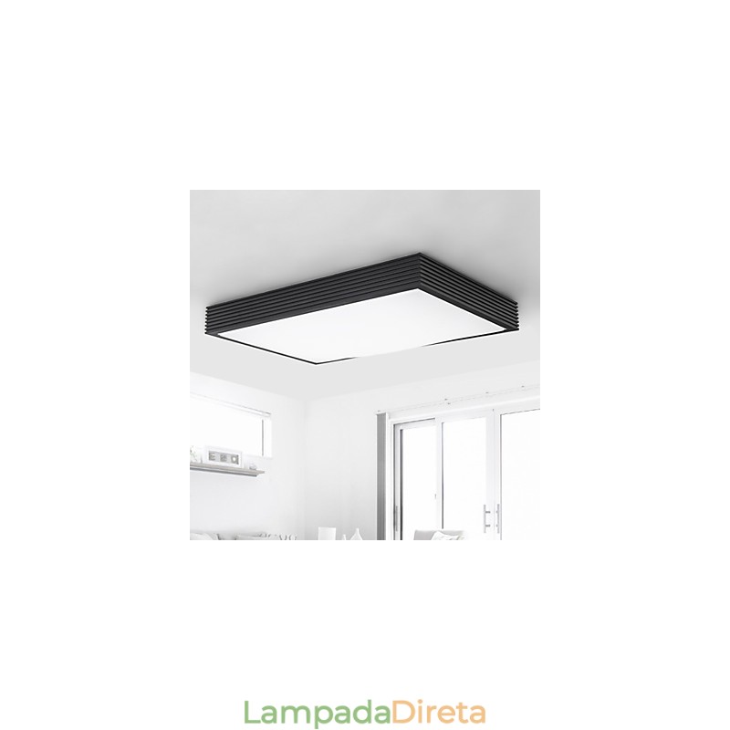 Luminária de teto com design decorativo contemporâneo moderno
