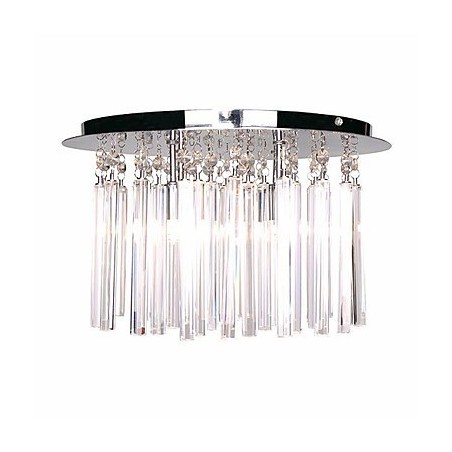 Moderno Cristal Semi Flush Mount com 4 Luzes (Base de Lâmpada G9) Moderno Cristal Semi Flush Mount com 4 Luzes (Base de Lâmpada G9)