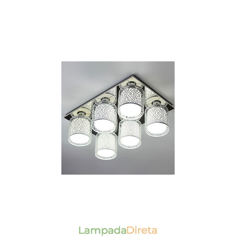 Pintura Contemporânea Moderna Metal Montagem Embutida