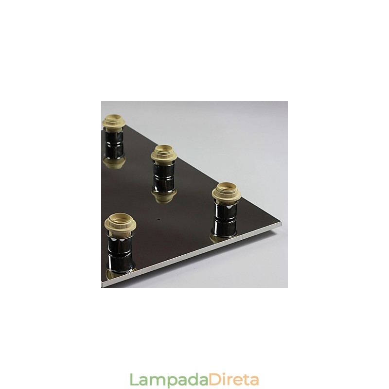 Pintura Contemporânea Moderna Metal Montagem Embutida