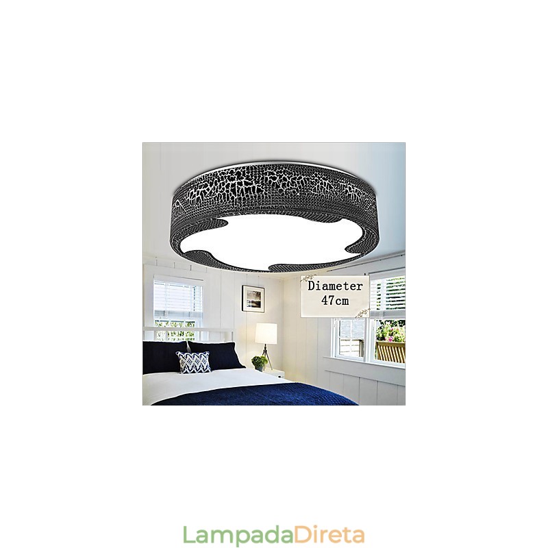 Montagem embutida Moderna Contemporânea Metal