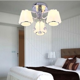Montagem embutida Cristal Moderno Contemporâneo Vidro