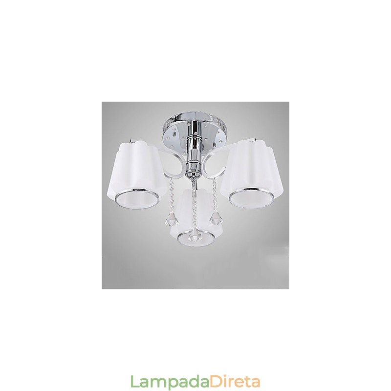 Montagem embutida Cristal Moderno Contemporâneo Vidro