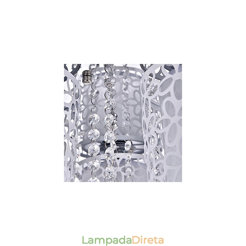 Montagem embutida Cristal Moderno Contemporâneo Metal