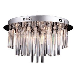 Lustre de Cristal Moderno com 12 Luzes