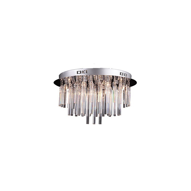 Lustre de Cristal Moderno com 12 Luzes