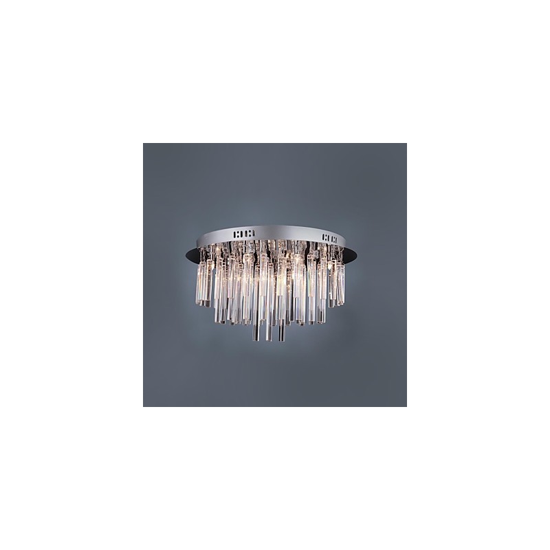 Lustre de Cristal Moderno com 12 Luzes