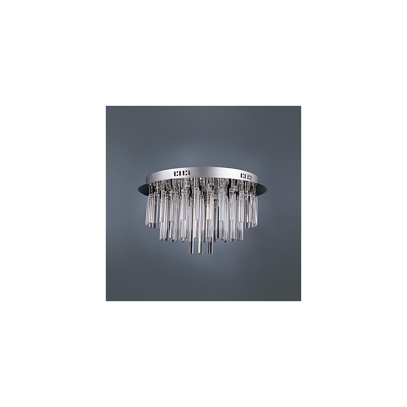 Lustre de Cristal Moderno com 12 Luzes