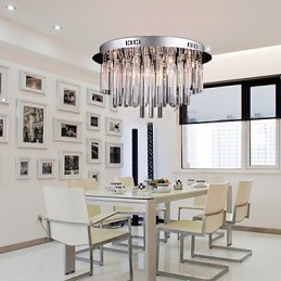 Lustre de Cristal Moderno com 12 Luzes