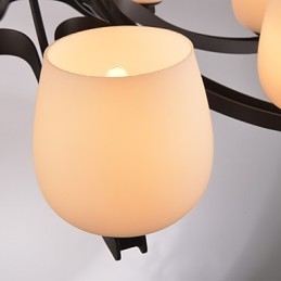 Lustre de metal tradicional clássico retrô estilo mini pintura