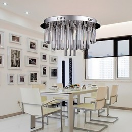 Lustre de Cristal Moderno com 12 Luzes