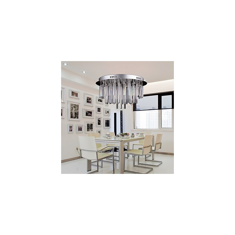Lustre de Cristal Moderno com 12 Luzes