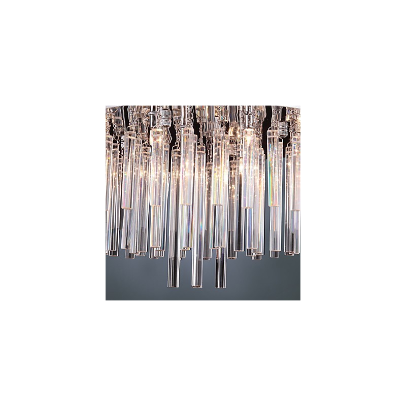 Lustre de Cristal Moderno com 12 Luzes