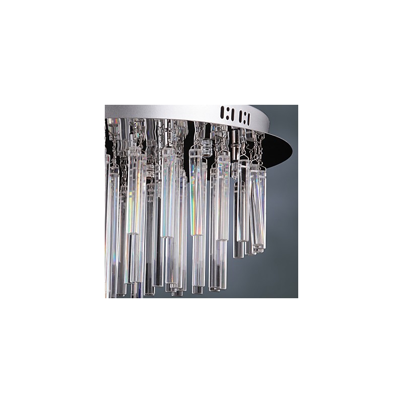 Lustre de Cristal Moderno com 12 Luzes