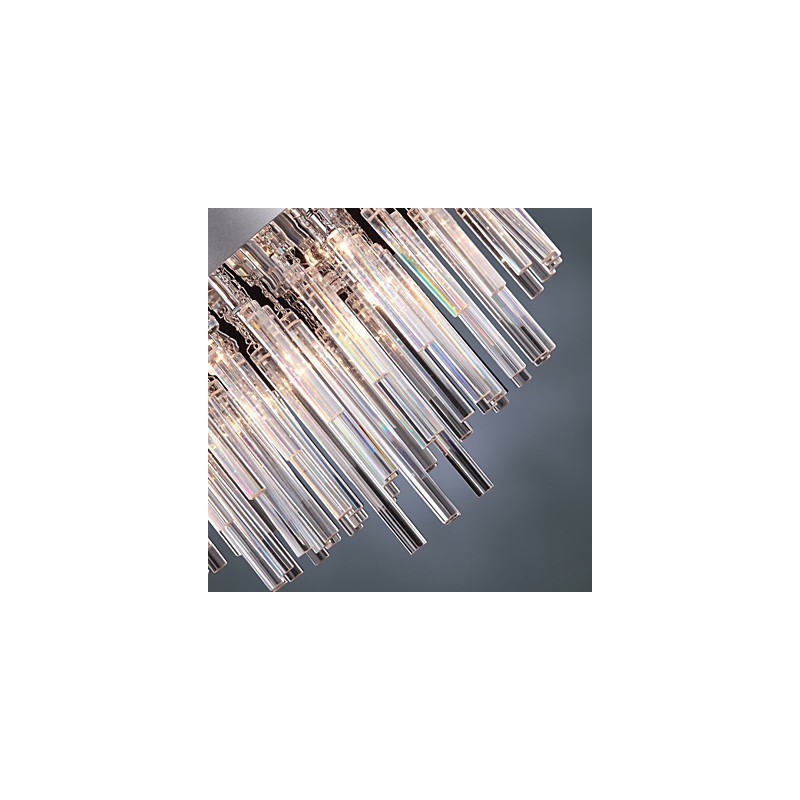 Lustre de Cristal Moderno com 12 Luzes